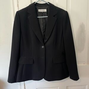 Tahari Women's Classic Black Suit Jacket